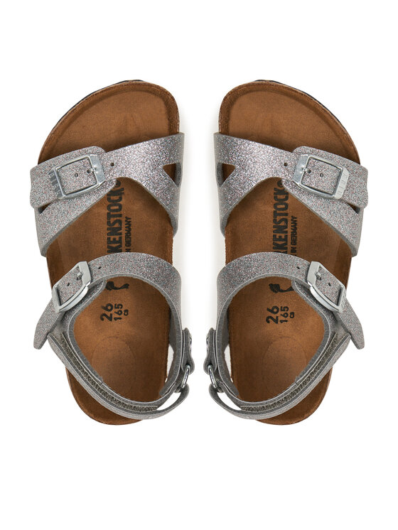 Birkenstock Sandały Birkenstock 1029477 S Srebrny