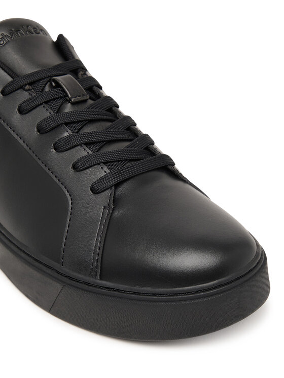 Calvin Klein Αθλητικά Calvin Klein Classic Cupsole Laceup Lth YM0YM01435 Μαύρο