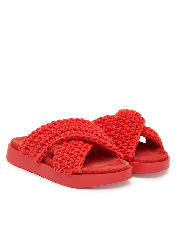 Inuikii Шльопанці Inuikii Woven 1004.003.0062 Червоний