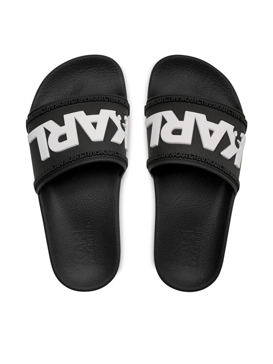KARL LAGERFELD Natikači KARL LAGERFELD KL80904 Črna