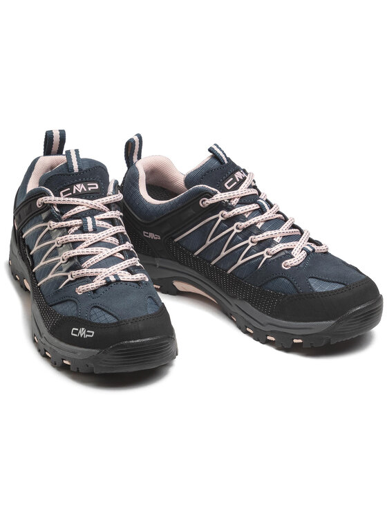 CMP Трекінгові черевики CMP Rigel low Trekking Shoe kids Wp 3Q54554J Cиній