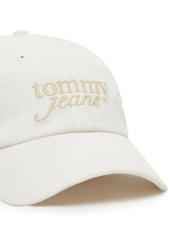 Tommy Jeans Șapcă Tommy Jeans Script AW0AW17908 Crem