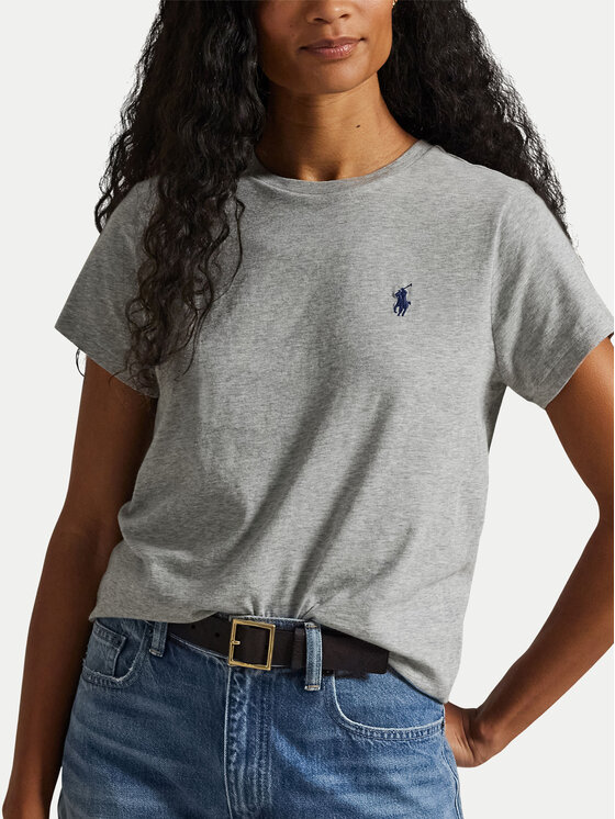 Polo Ralph Lauren Polo Ralph Lauren Majica 211898698008 Siva Regular Fit