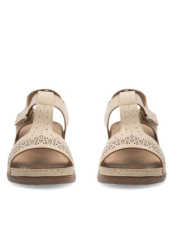 Clara Barson Sandály Clara Barson WYL05010-15 Béžová