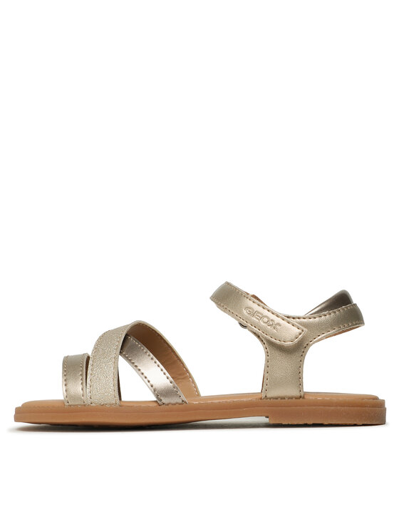 Geox Σανδάλια Geox J Sandal Karly Girl J5235D 0NFHI C2010 S Χρυσό