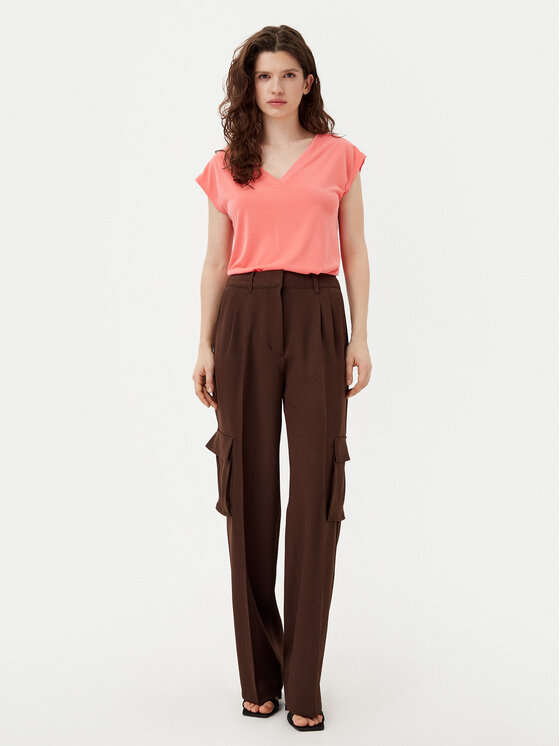 ONLY ONLY Футболка Free 15287041 Рожевий Regular Fit