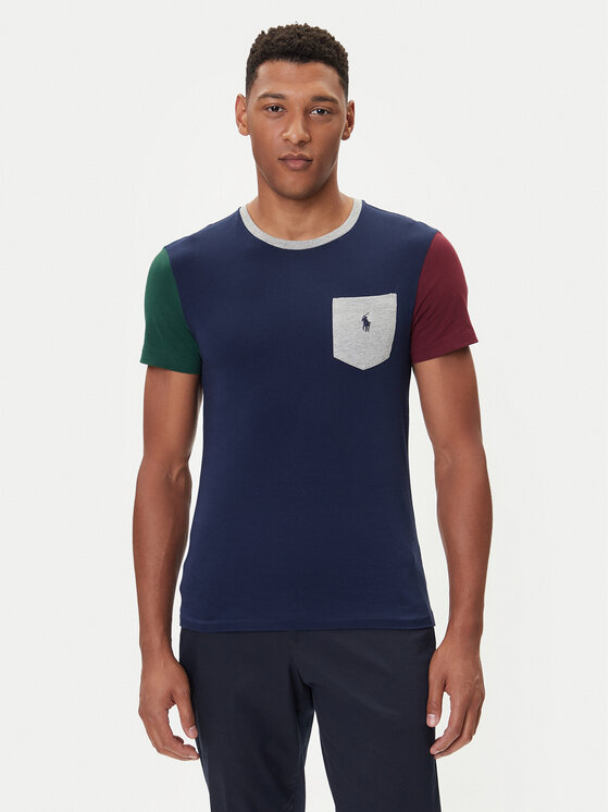 Polo Ralph Lauren Polo Ralph Lauren Camiseta 710849543003 Azul marino Custom Slim Fit