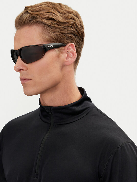 Uvex Okulary przeciwsłoneczne Uvex Sportstyle 204 5305252110 Czarny
