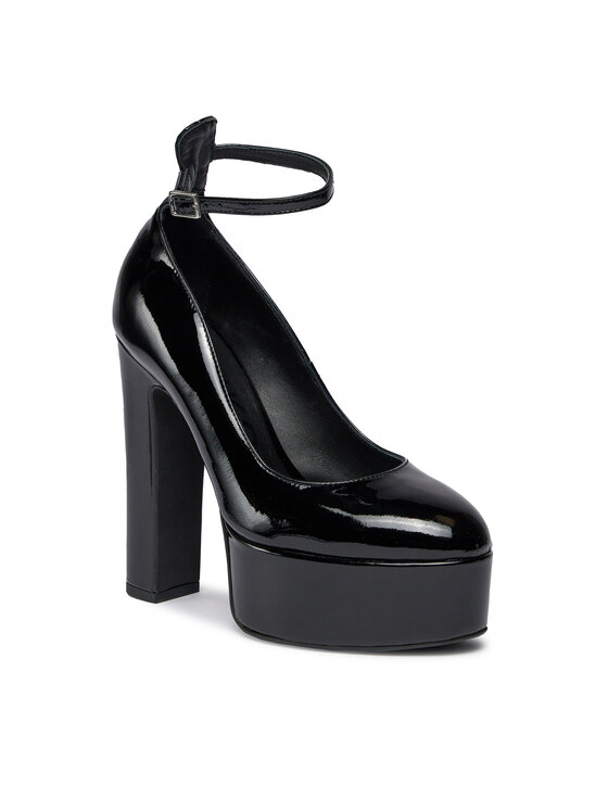 PINKO Décolleté PINKO Puccini Mary Jane Platform Al 23-24 BLKS1 102011 A18Q Nero