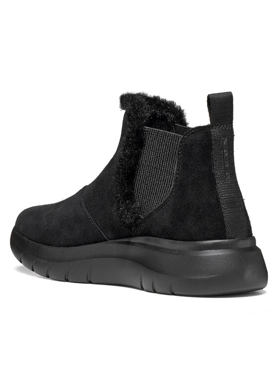 Geox Klassische Stiefeletten Geox D Plummery D66YNB 22 C9999 Schwarz