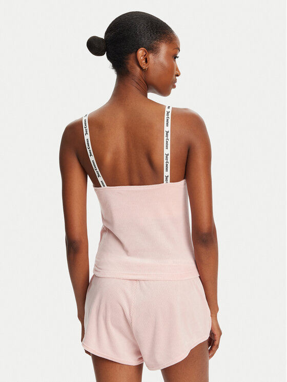 Juicy Couture Juicy Couture Top Elina JCLCT125501 Rosa Slim Fit