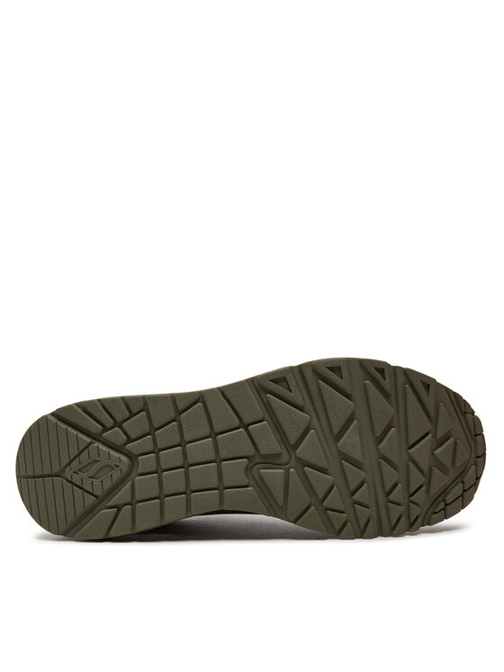 Skechers Снікерcи Skechers Uno - Stand On Air 52458/DKGR Зелений