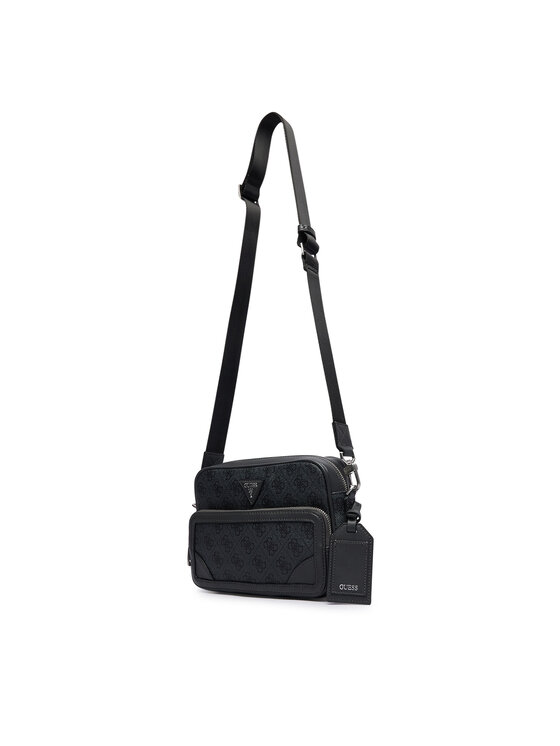 Guess Maža rankinė Guess Milano HMMIL LP6222 Tamsiai pilka