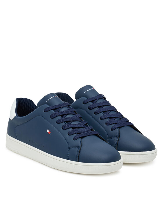 Сникърси Tommy Hilfiger Low Cut Lace-Up T3X9-34073-1355X D Тъмносин ...
