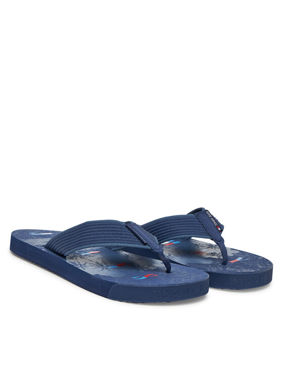 Tommy Jeans Infradito Tommy Jeans Tjm Elevated Beach Sandal EM0EM01561 Blu