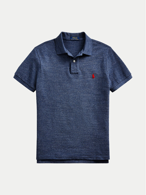 Polo Ralph Lauren Polo Ralph Lauren Поло 710548797012 Голубий Slim Fit