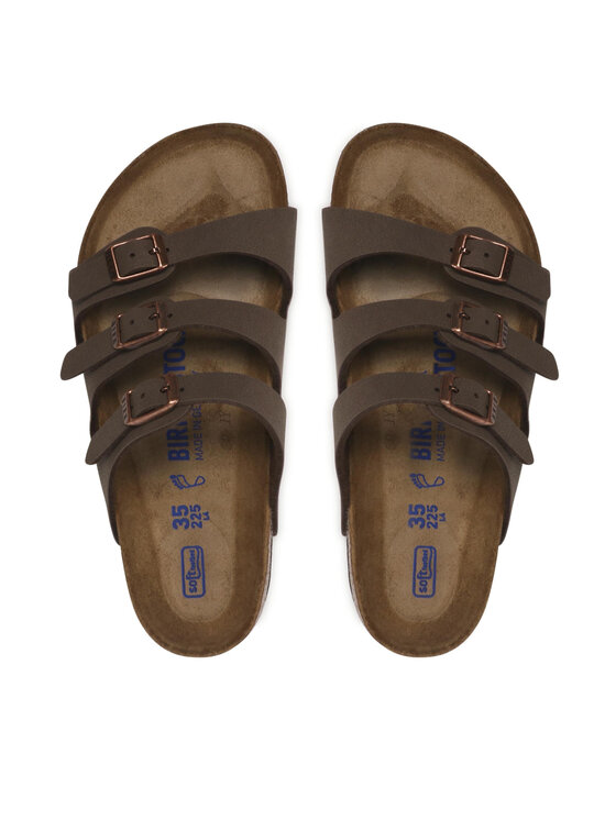 Birkenstock Nazouváky Birkenstock Florida 0053881 Hnědá