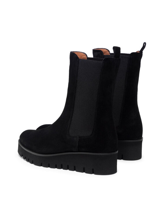 Solo Femme Polokozačky Solo Femme 38809-12-G70/000-13-00 Černá