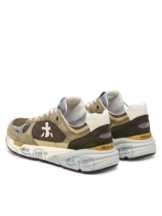 Premiata Sneakersy Premiata Mase25 Var 8423 Tmavo zelená