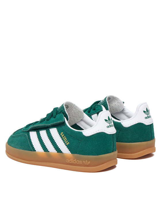 adidas Снікерcи adidas Gazelle Indoor Comfort Closure Elastic Lace IH9130 Зелений