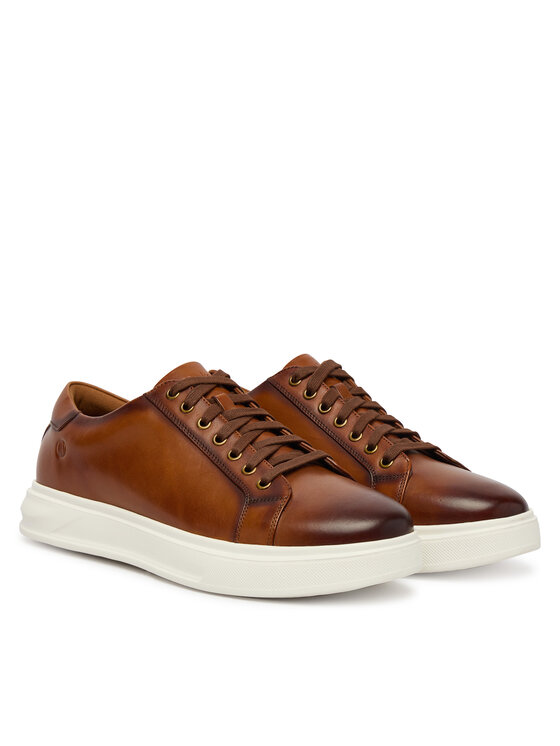 Clarks Снікерcи Clarks Goswell Tie 26186561 Коричневий