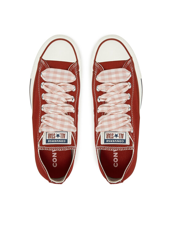 Converse Кеди Converse Chuck Taylor All Star Gingham A13662C Червоний