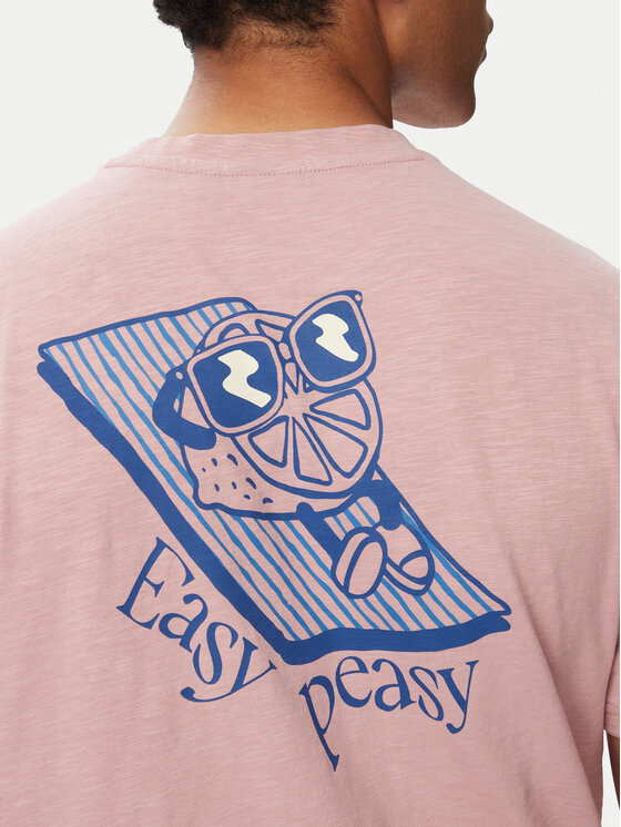 Napapijri Napapijri Camiseta S-Elior NP0A4HZY Rosa claro Relaxed Fit