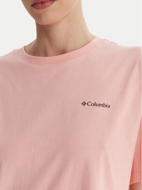 Columbia Columbia Camiseta Rolling Bend™ 2120031 Rosa Oversize
