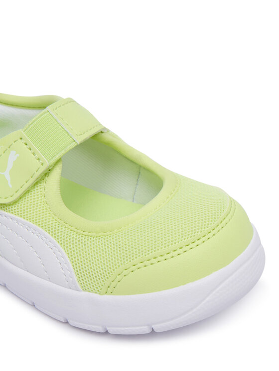 Puma Снікерcи Puma Courtflex v3 Lina V Inf 400579 Зелений