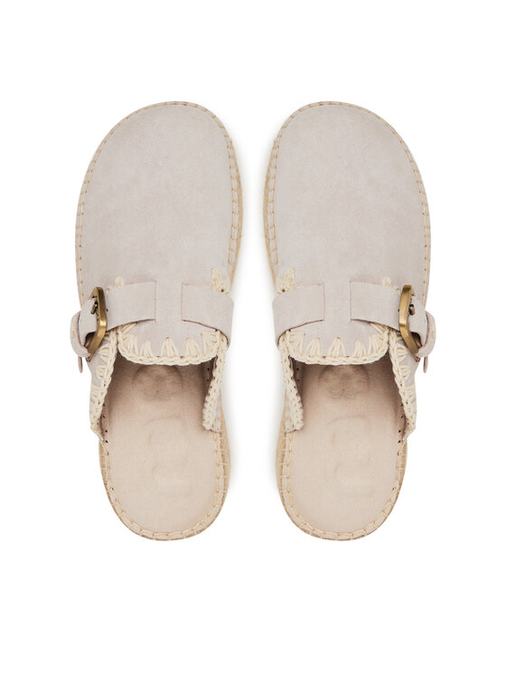 Mou Еспадрильї Mou Jute clog plain MU.SW641000A Сірий