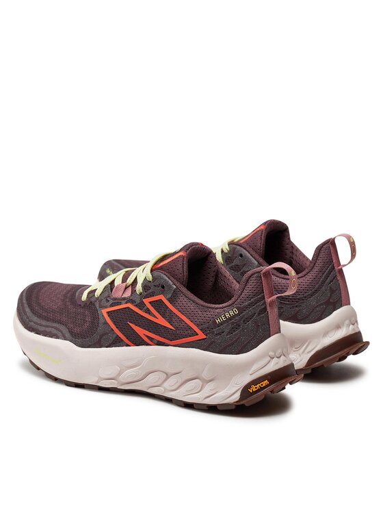New Balance Tekaški čevlji New Balance Fresh Foam X Hierro v8 WTHIERP8 Bordo rdeča