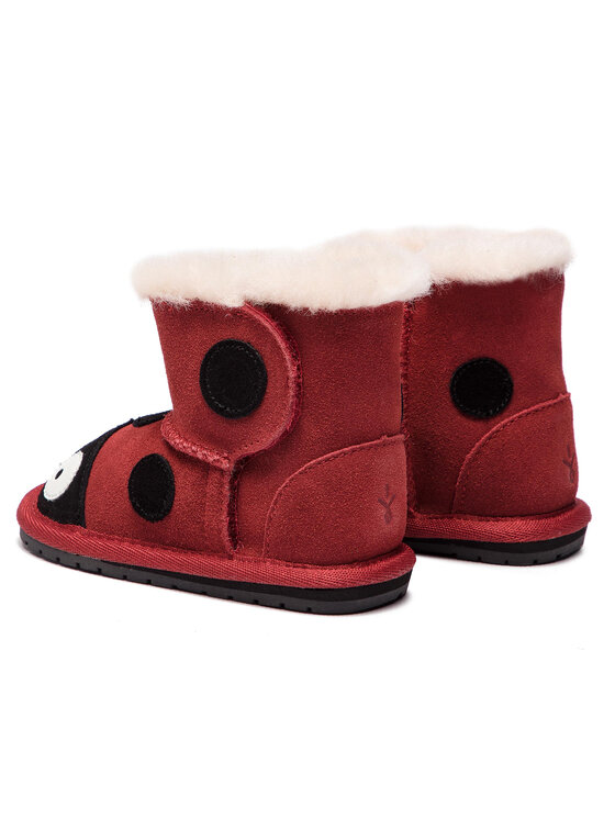 EMU Australia Čizme za snijeg EMU Australia Ladybird Walker B10317 Crvena