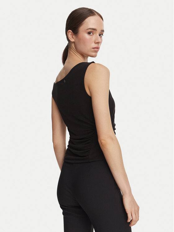 Guess Guess Топ W6YP38 K4517 Чорний Slim Fit