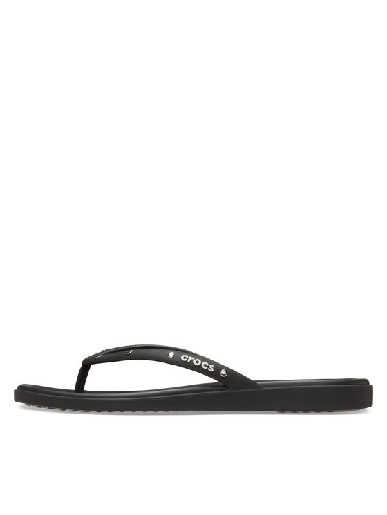 Crocs В'єтнамки Crocs Miami Studded Flip 211471 Чорний
