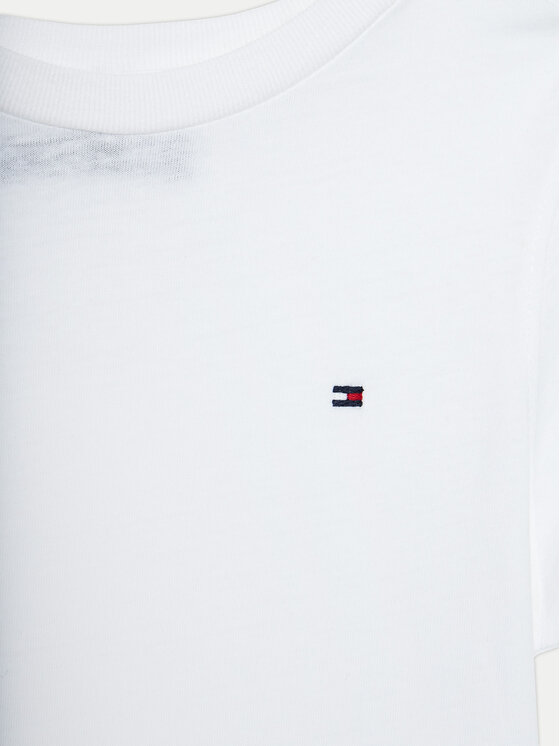Tommy Hilfiger Tommy Hilfiger Póló KB0KB04140 S Fehér Regular Fit