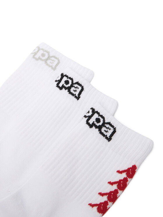 Kappa Calcetines largos Kappa CEO_KR_KAPPA_DZ004_W_AW25 Blanco