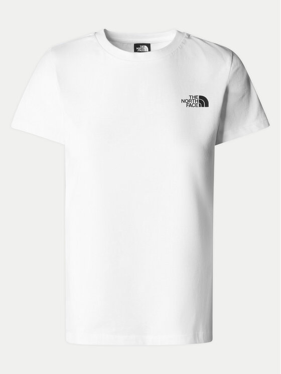 The North Face The North Face T-Shirt Redbox NF0A87NM Λευκό Regular Fit