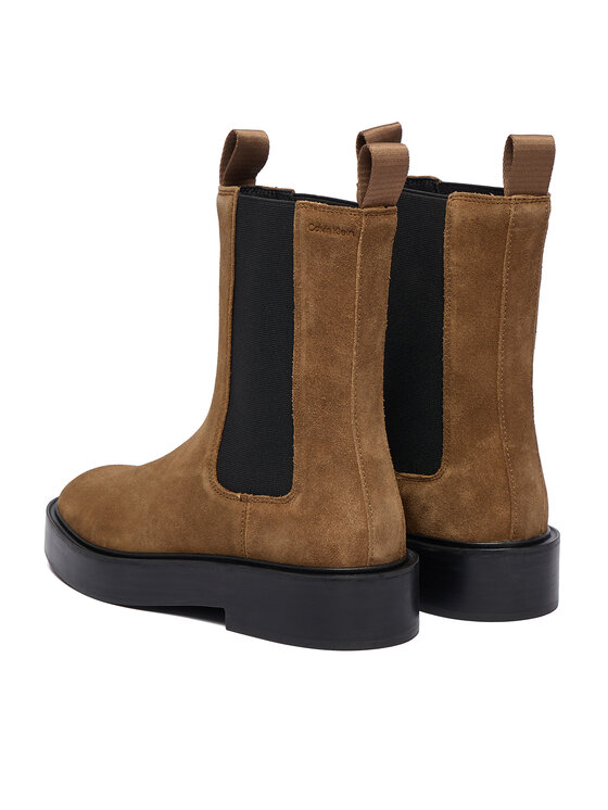 Calvin Klein Jātnieku stila puszābaki Calvin Klein YW0YW01969 Bēšs