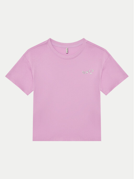 Kids ONLY Kids ONLY Camiseta Maiken 15313877 Violeta Regular Fit
