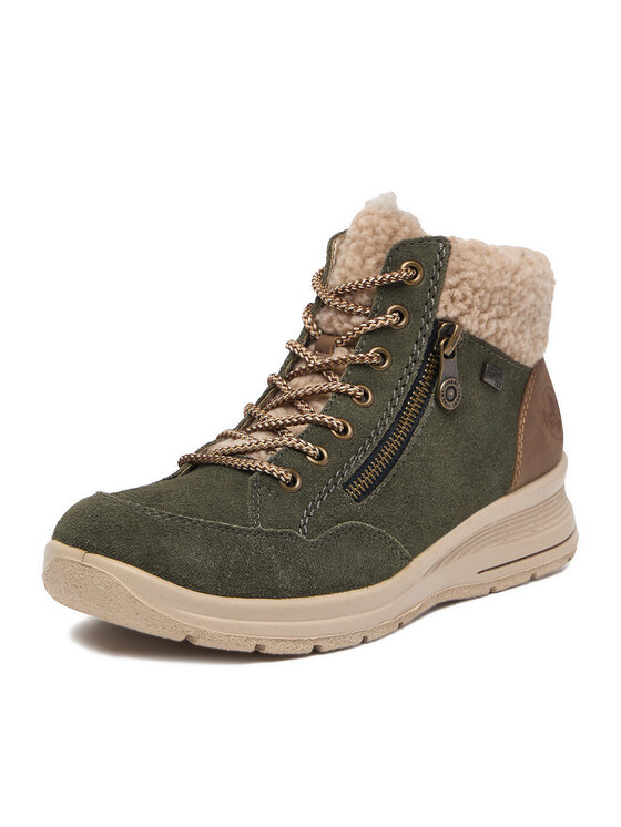 Rieker Polacchine Rieker CEO-L7701-54 Verde scuro