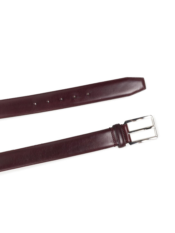 BOSS Чоловічий ремінь Boss T-Leo-St 50461560 Бордовий