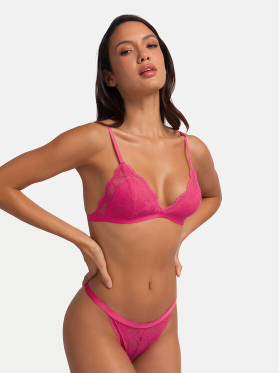 Dorina Dorina Komplet bralette modrčkov﻿ Kisha FXBR0012LA166 Pisana
