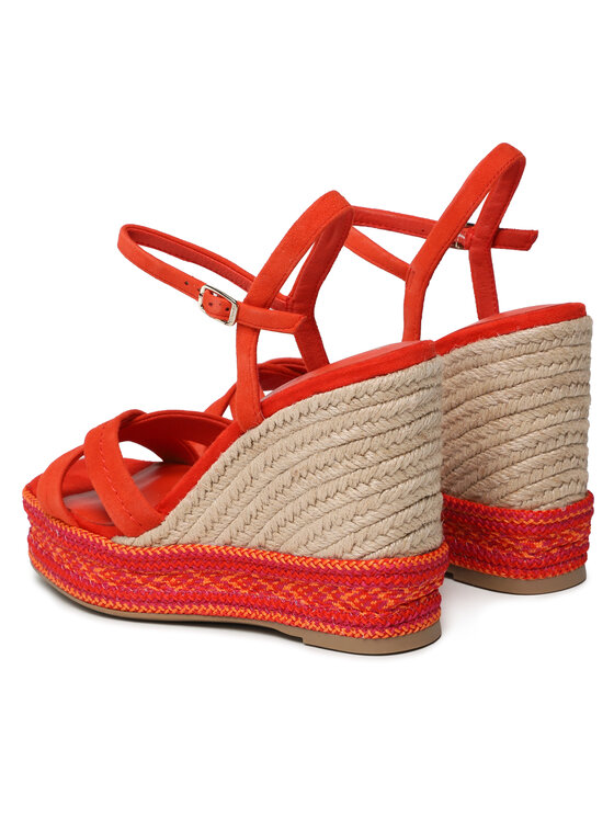 Tamaris Espadrile Tamaris 1-28363-20 Rdeča