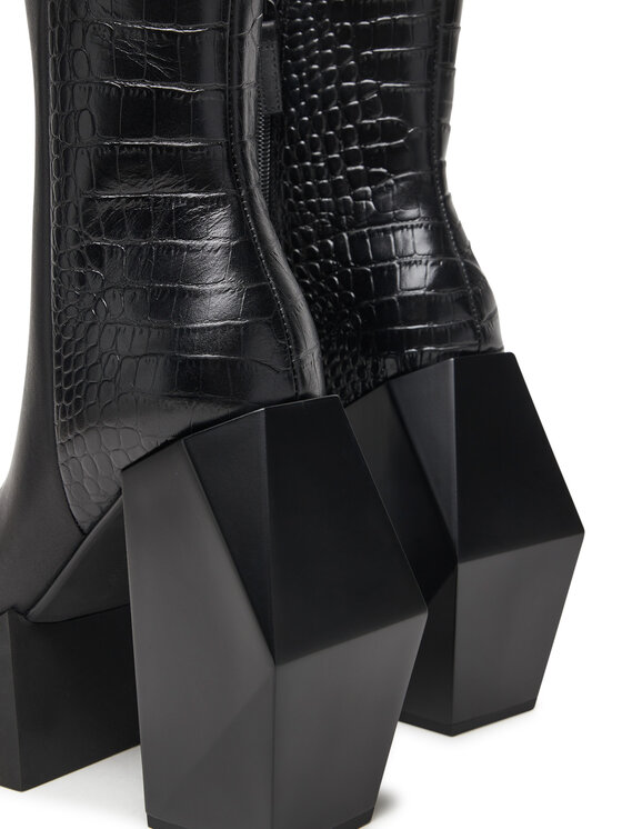 United Nude Ботильйони United Nude Stage Boot 1075384927 Чорний
