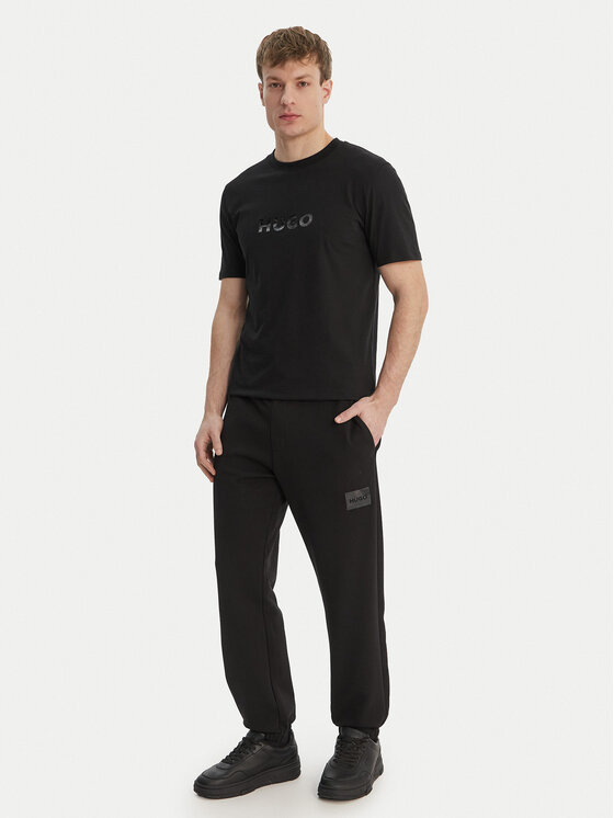 HUGO HUGO Camiseta Dumeo 50557437 Negro Regular Fit