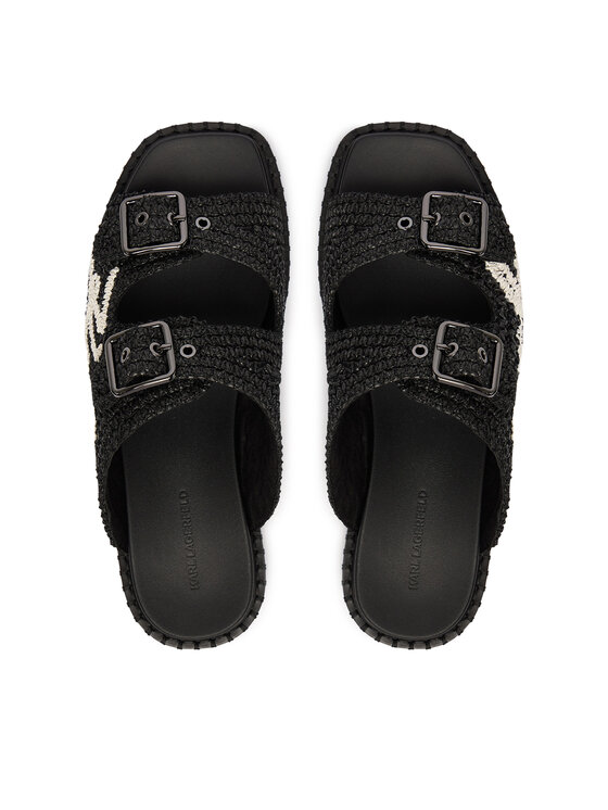 KARL LAGERFELD Шльопанці KARL LAGERFELD Kleo KL81326 Чорний