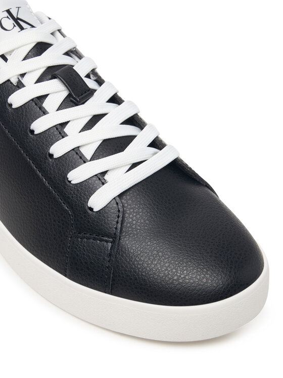 Calvin Klein Sneakersy Calvin Klein 3 Cupsole Derby Pu Tmb HM0HM02331 Czarny