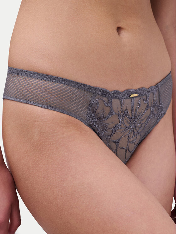 Chantelle Chantelle Tangas Fleurs C12M90 Gris