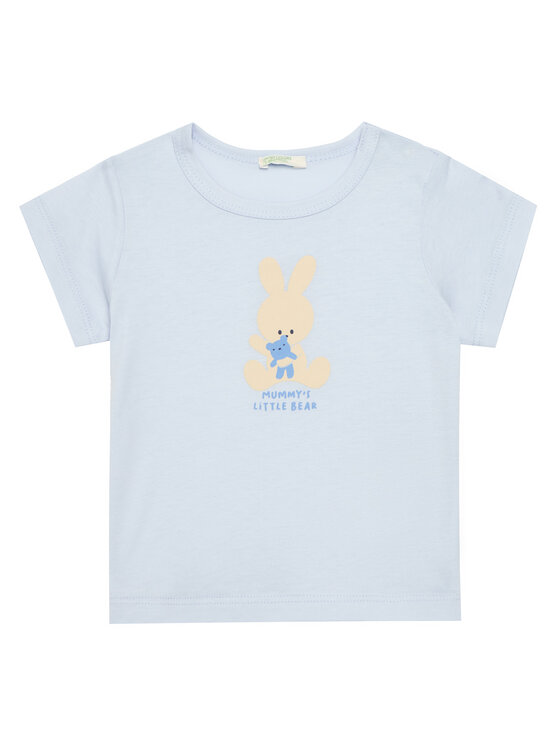 United Colors Of Benetton United Colors Of Benetton Футболка 3I1XA1067 Голубий Regular Fit