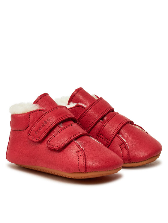 Froddo Kotníková obuv Froddo Prewalkers Furry G1130013-6 M Červená